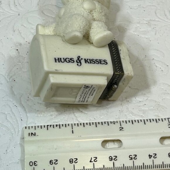VTG Snow Babies Hugs & Kisses 1999 Hinged Mini Mailbox 2"x3" - Picture 16 of 16